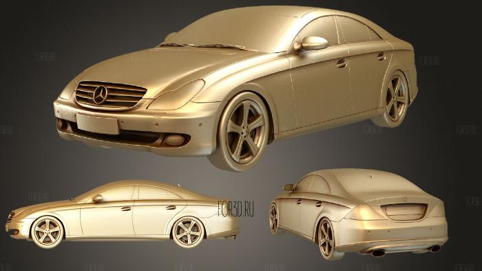 Mercedes stl model for CNC